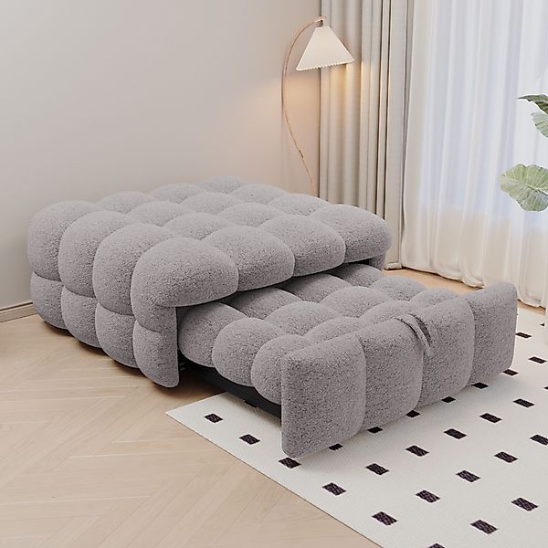 Ulife Polsterbett 2-in-1-Fußhocker, Ausziehbares Schlafsofa (Ohne günstig online kaufen