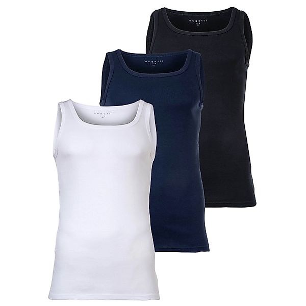 bugatti Unterhemd Herren Unterhemd 3er Pack günstig online kaufen