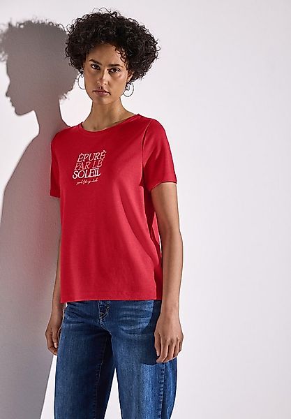STREET ONE T-Shirt mit Wording günstig online kaufen