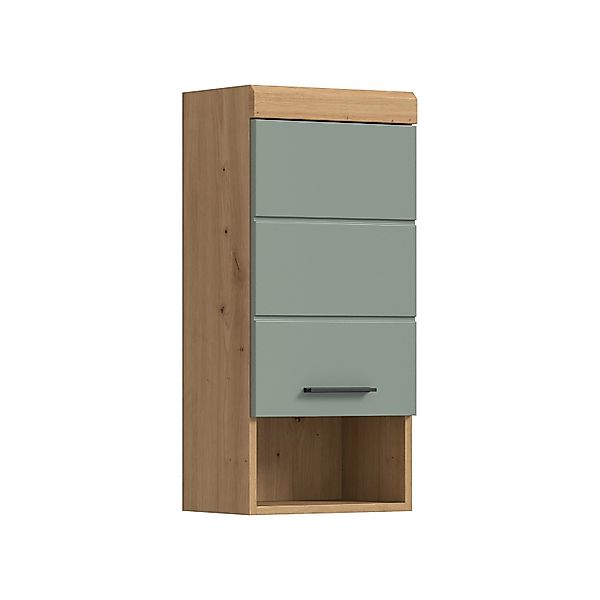 Hängeschrank 37 cm x 79 cm x 24 cm Front Salbei FSC® günstig online kaufen