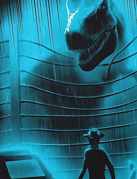 style3 T-Shirt T-Rex Danger dinosaurier park günstig online kaufen