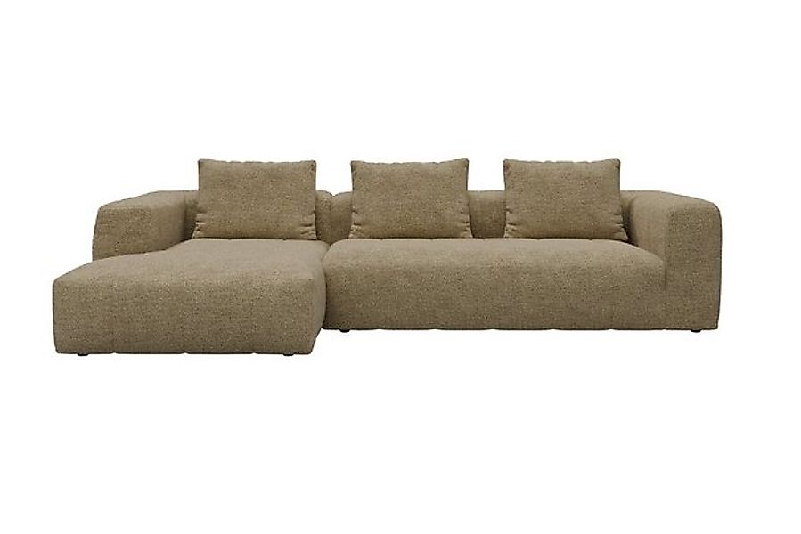 moebelfaktor Ecksofa Hugo 2,5-Sitzer Armlehne rechts mit Chaiselongue, Modu günstig online kaufen