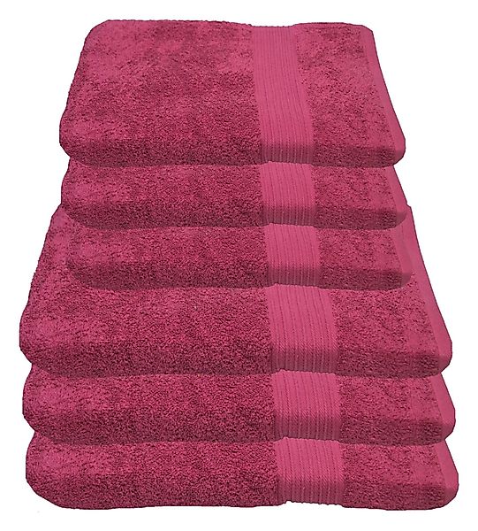 Julie Julsen Handtücher 6-Handtücher-Pink, Baumwolle (6-St) günstig online kaufen