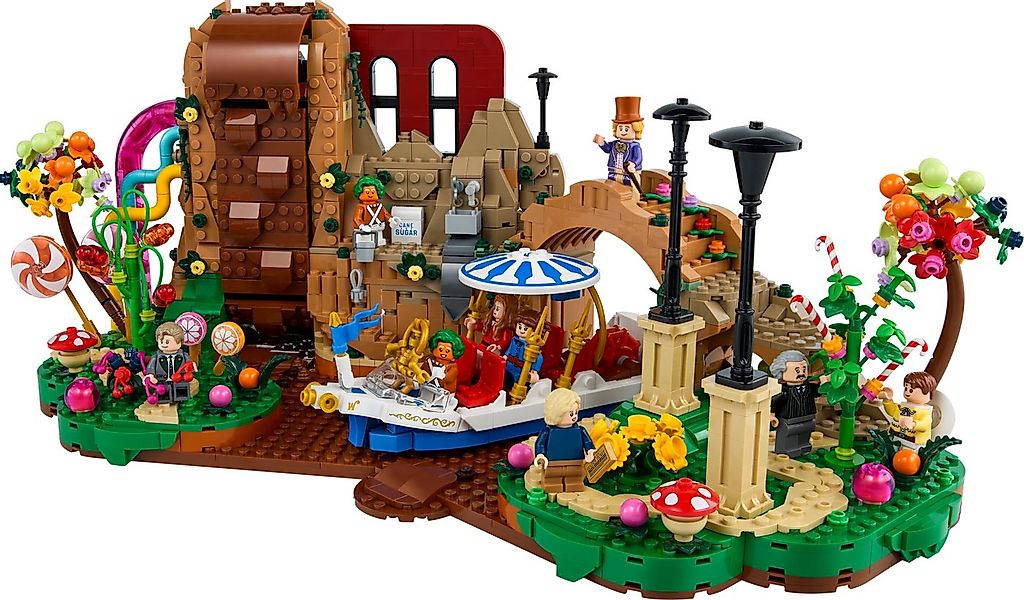 LEGO® Ideas 21360 Willy Wonka und die Schokoladenfabrik Spielbausteine, (Se günstig online kaufen
