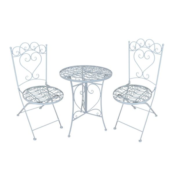 HTI-Line Balkonset Tischgruppe Curly, (Set, 3-tlg., günstig online kaufen