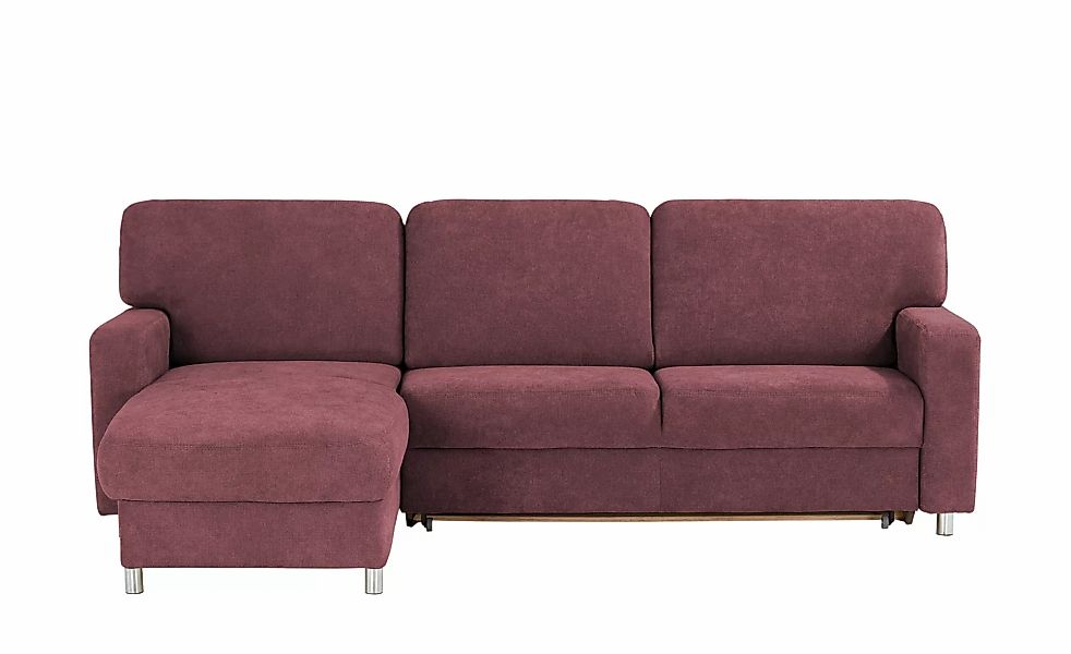 smart Ecksofa  Valencia ¦ rot ¦ Maße (cm): B: 267 H: 90 T: 173.0 Polstermöb günstig online kaufen