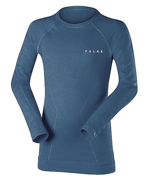 FALKE Langarmshirt Wool-Tech (1-tlg) mit feinster Merinowolle günstig online kaufen