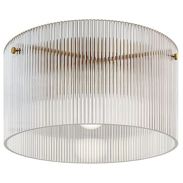 DOPWii Deckenleuchte Deckenlampe mit Acryllampenschirm, Metall, günstig online kaufen