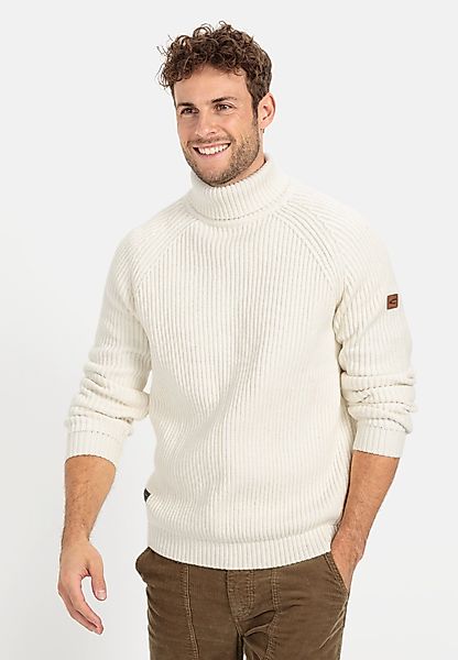 camel active Rollkragenpullover mit Rollkragen Langarm günstig online kaufen