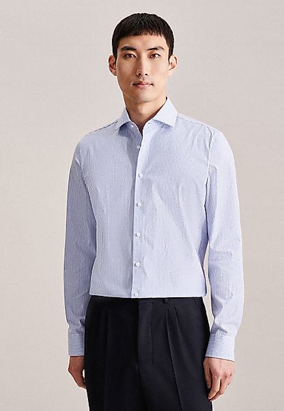 seidensticker Businesshemd "Slim" Slim Langarm Kentkragen Streifen günstig online kaufen