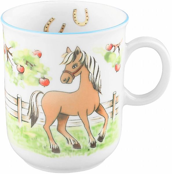 Seltmann Weiden Becher "Compact, Mein Pony" Becher mit Henkel 0,25 l günstig online kaufen