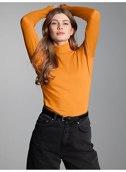 Trigema Rollkragenshirt "TRIGEMA Rollkragenshirt" 1 Stk. günstig online kaufen