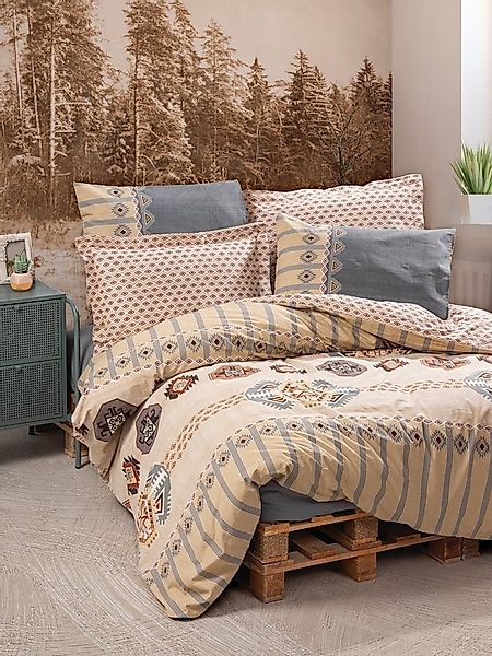 L'Essentiel Maison Bettdecke + Kopfkissen 100% COTTON RANFORCE N4221 günstig online kaufen