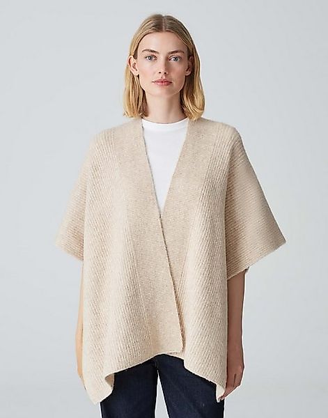 OPUS Cape Weiches Strickcape ABLANKI Oversize mit Wolle günstig online kaufen