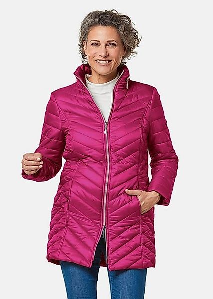 GOLDNER Allwetterjacke Kurzgröße: Leichte Wattierung mit Diagonalstepp günstig online kaufen