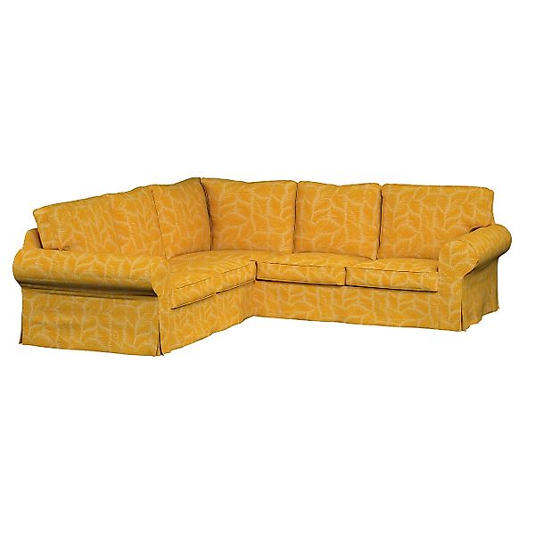 Bezug für Ektorp Ecksofa, honiggelb, Sofahusse für Ektorp Ecksofa, Cosy Hom günstig online kaufen