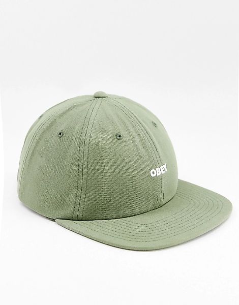 Obey – Kappe in beiger Waschung-Neutral günstig online kaufen