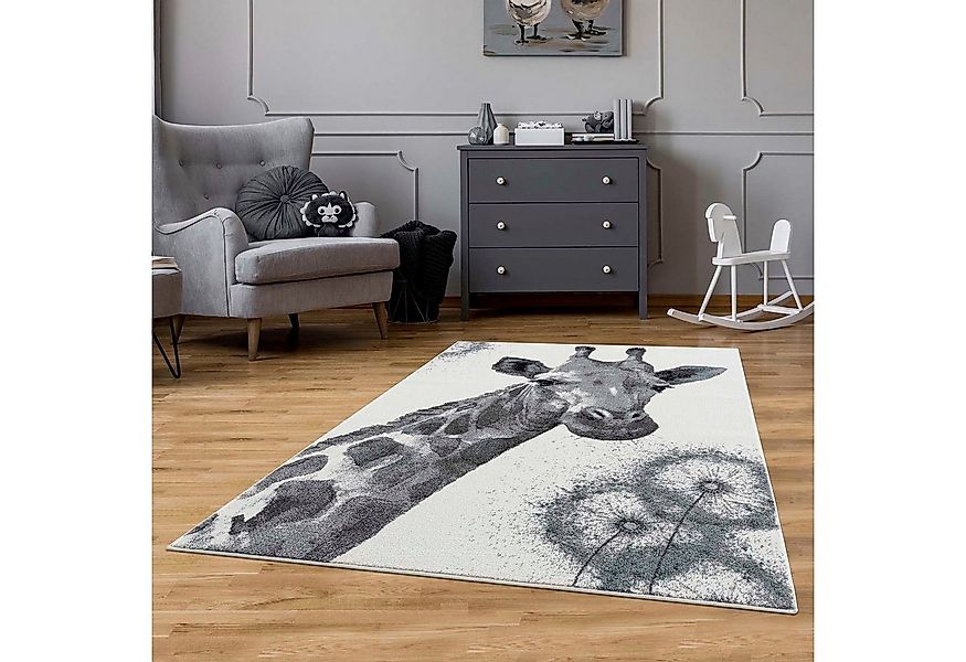 Carpet City Kinderteppich Savanna 9370, rechteckig, Höhe: 11 mm, Spielteppi günstig online kaufen