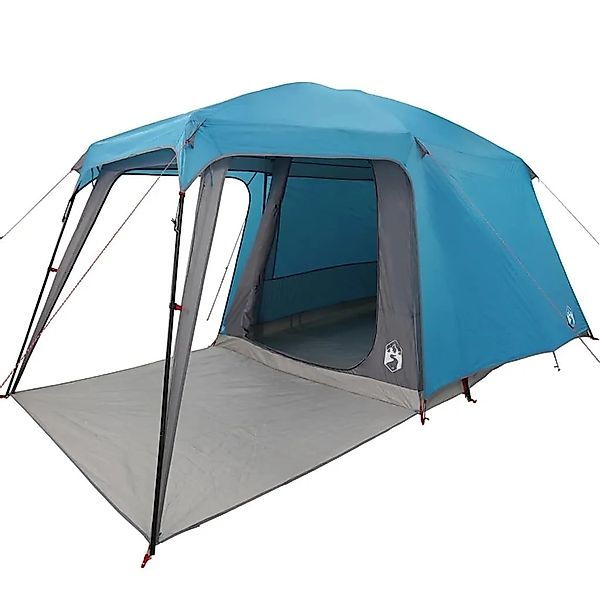 vidaXL Campingzelt mit Vorzelt 5 Personen Blau Wasserdicht 4009582 günstig online kaufen