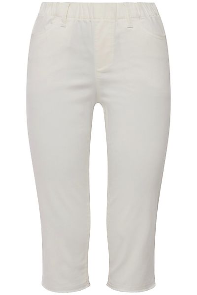 Laurasøn Funktionshose Caprihose Jeggings Fransensaum Elastikbund günstig online kaufen