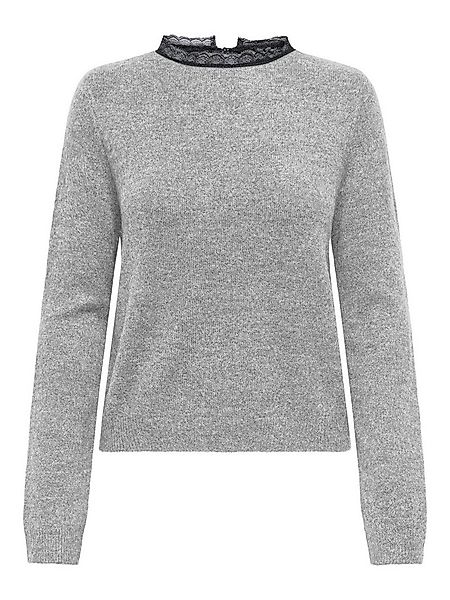 ONLY Strickpullover ONLTAMMY LS LACE MIX O-NECK BF KNT günstig online kaufen