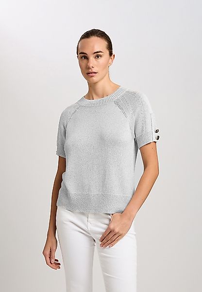 MARC AUREL Rundhalspullover mit Metallic-Garn günstig online kaufen