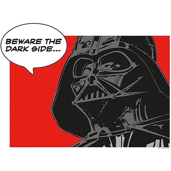 Komar Wandbild Star Wars Vader 40 x 30 cm günstig online kaufen