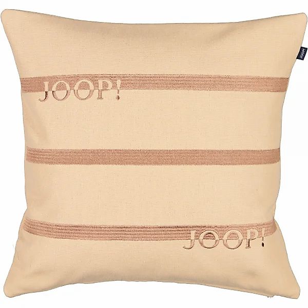 JOOP! Kissenhüllen Trace - Farbe: Nude - 075 - 50x50 cm günstig online kaufen