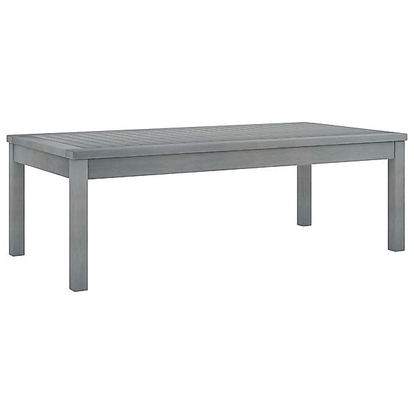 vidaXL Gartentisch Couchtisch 100x50x33 cm Grau günstig online kaufen