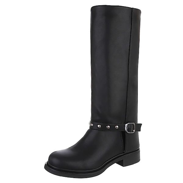 Ital-Design Modische Damenstiefel mit dekorativen Details günstig online kaufen