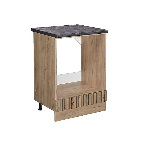 Vicco Herdumbauschrank R-Line Artisan-Eiche/Goldkraft Eiche 60 cm AP Anthra günstig online kaufen