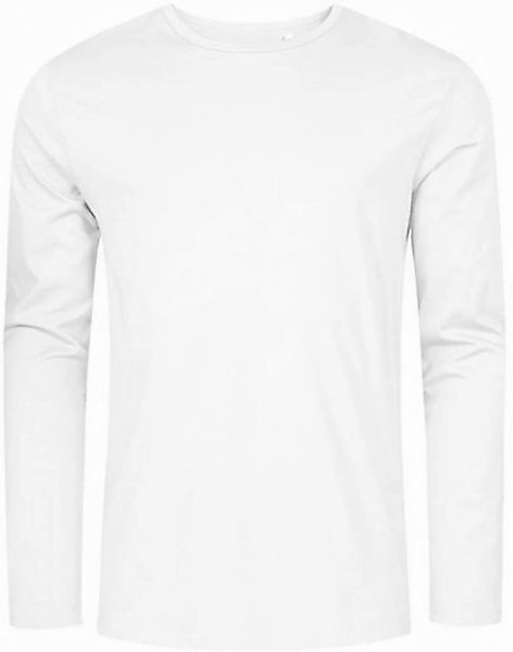 Promodoro Langarmshirt Herren Roundneck T-Shirt Longsleeve, Gekämmte Baumwo günstig online kaufen