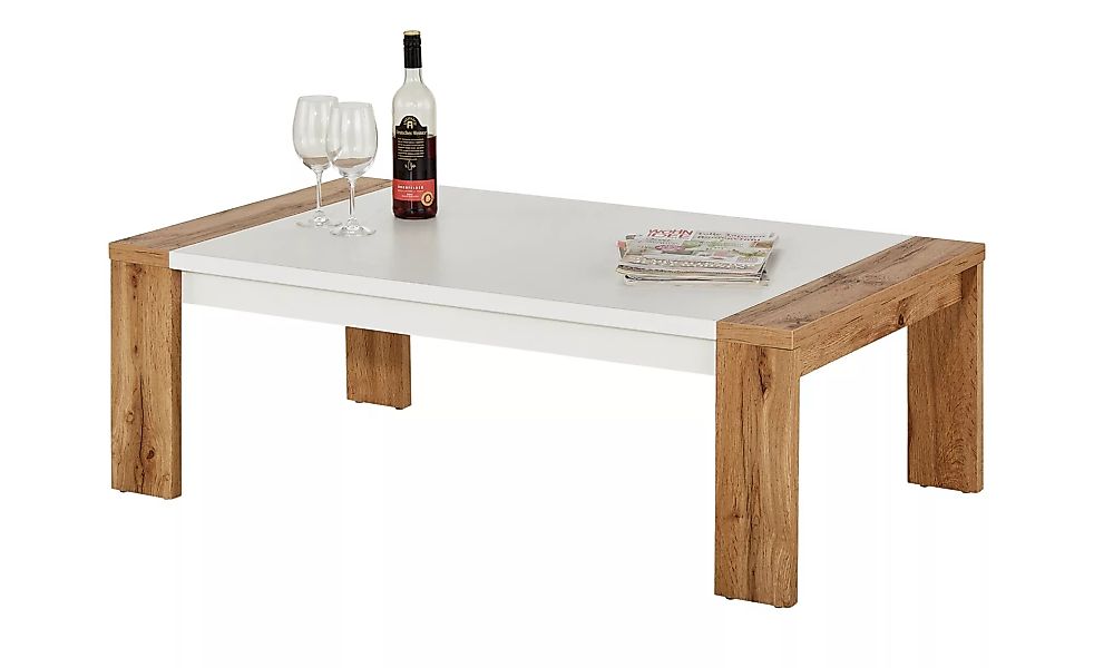 uno Couchtisch  Terrazzo - weiß - 67 cm - 44 cm - Tische > Couchtische - Mö günstig online kaufen
