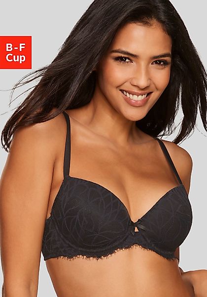 LASCANA "Cara" mit Bügel rundum aus filigraner Spitze, sexy Dessous günstig online kaufen