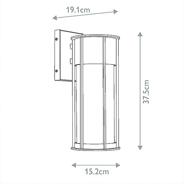 Außen-Hängeleuchte Camillo, schwarz, Aluminium, Glas, E27 günstig online kaufen