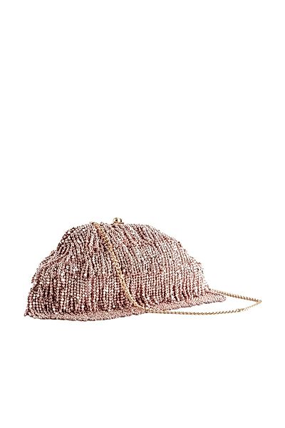 Next Clutch Perlenbestickte Clutch mit Fransen günstig online kaufen