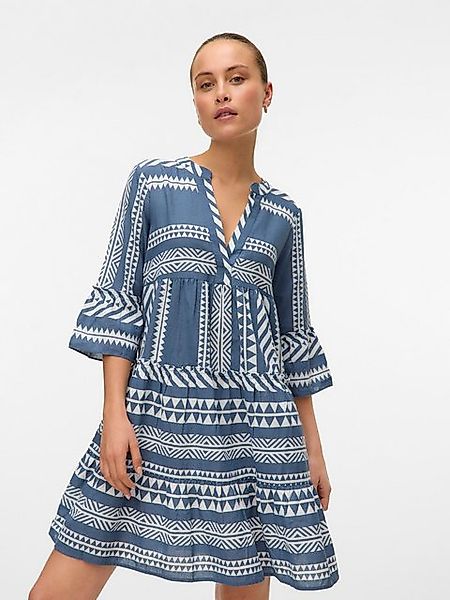 Vero Moda Tunikakleid VMDICTHE 3/4 TUNIC EXP mit Volant günstig online kaufen