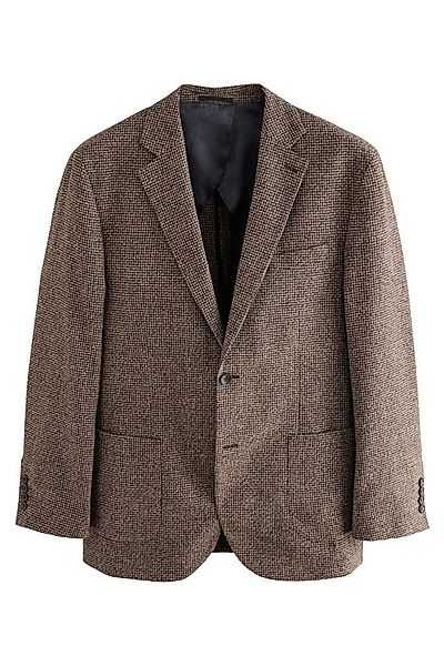 Next Sakko Angerautes, kariertes Sakko mit Wolle (1-tlg) günstig online kaufen