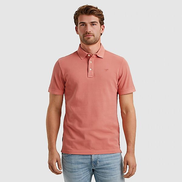 PME LEGEND Poloshirt "Short sleeve polo pique garment dye", mit Logo Sticke günstig online kaufen