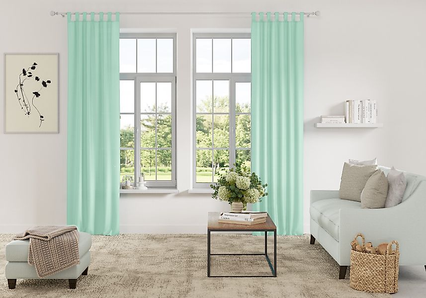 my home Vorhang Parry, Schlaufen (2 günstig online kaufen