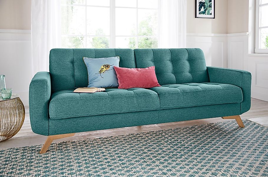 exxpo - sofa fashion 3-Sitzer »Fiord, aktuelles Design, tolle Detailverarbe günstig online kaufen