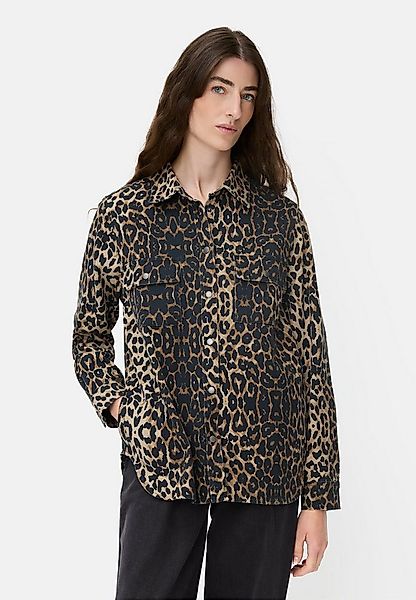 camel active Langarmbluse Langarmbluse mit Leo-Muster Langarm Animal Print günstig online kaufen