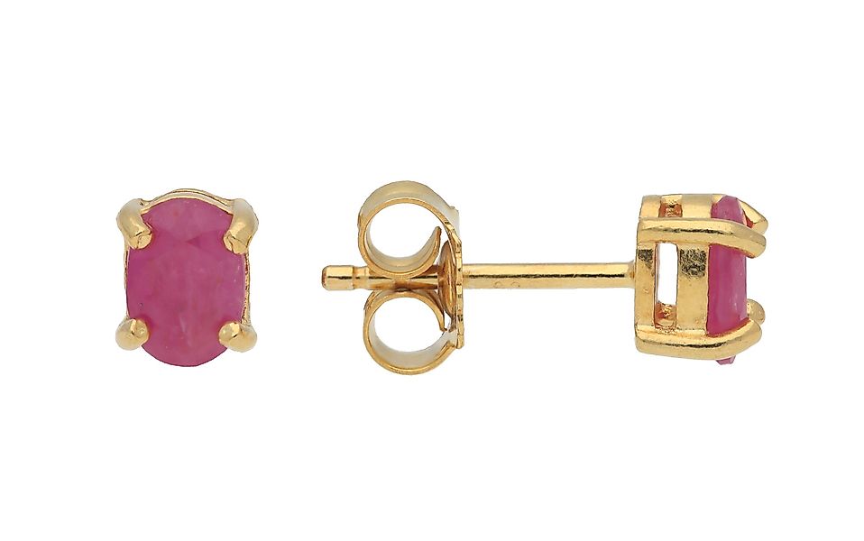 Vivance Paar Ohrstecker Rubin günstig online kaufen