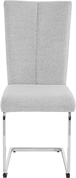 Home affaire Freischwinger "Alex" (Set) 2 Stk. Webstoff Stuhl belastbar bis günstig online kaufen