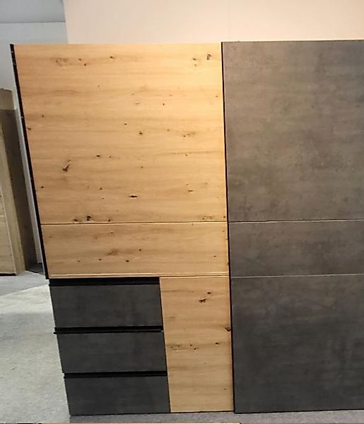 Rosenheim Abverkauf Schiebetürenschrank 2-trg. mit Schubladen Artisan Eiche günstig online kaufen
