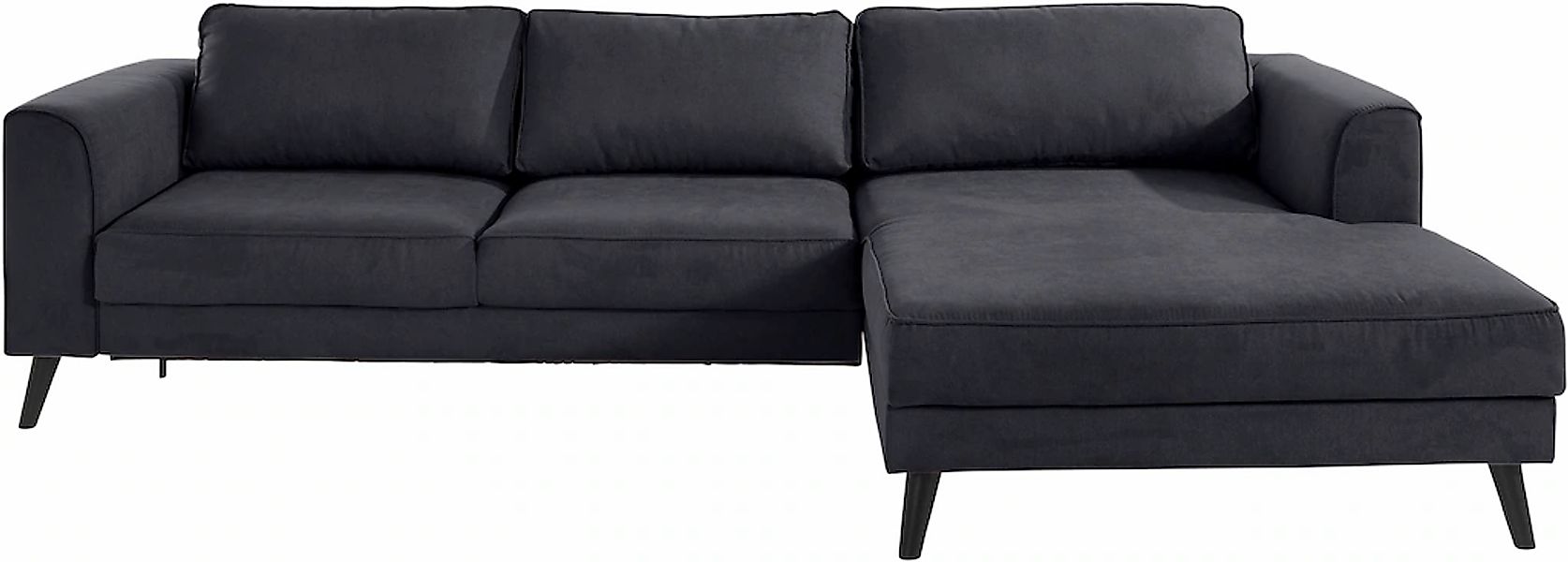 INOSIGN Ecksofa "Lumber Jack, elegant und bequem, Breite 280, hoher Fuß, L- günstig online kaufen