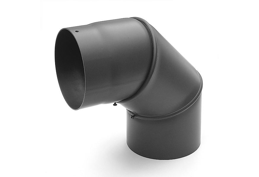 Raik Ofenrohr Raik Rauchrohrbogen Ofenrohr 120mm - 0°-90° gussgrau, Bogen günstig online kaufen