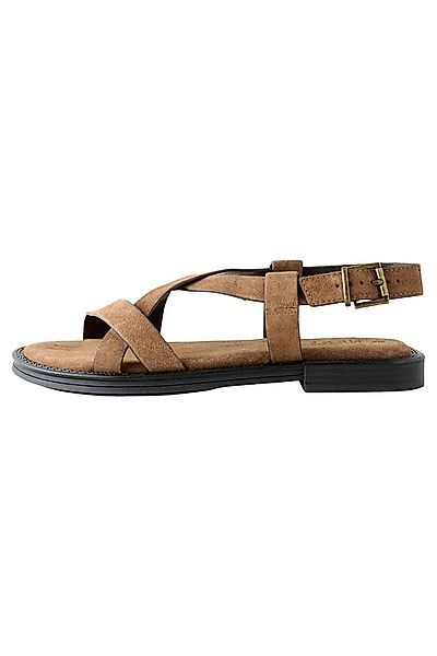 Next Forever Comfort® Sandalen mit überkreuzten Riemen Keilsandalette (1-tl günstig online kaufen