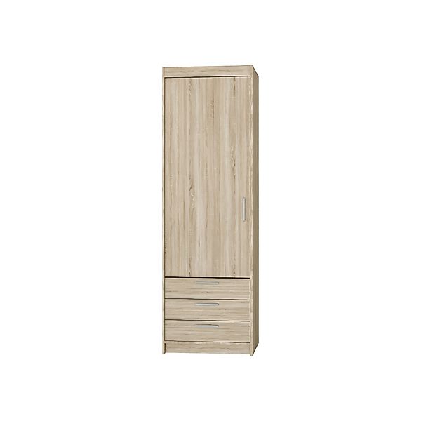 Beautysofa Drehtürenschrank ELENA 1D mit Schubladen günstig online kaufen