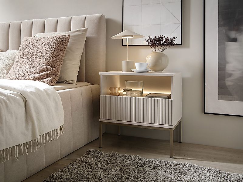 MOEBLO Nachttisch Sentino S54 LED (mit günstig online kaufen